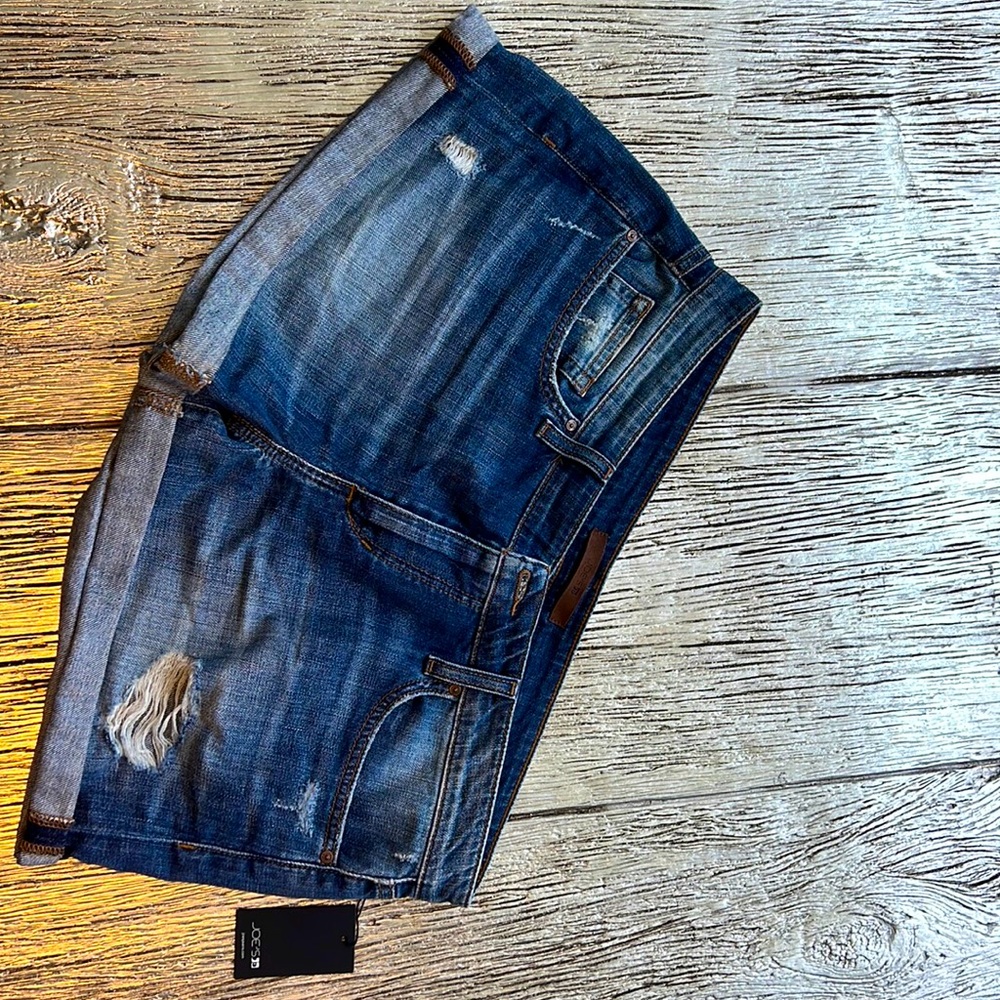 Brand New with Tags denim Joe Jeans shorts. Size 32